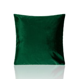 Plain Velvet 45cm x 45cm Green Cushion Set of 4 Green 45cm x 45cm x 10cm 4