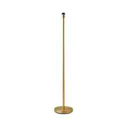 ValueLights Charlie Gold Floor Lamp Base Only
