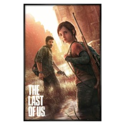 Gloss Black Framed The Last Of Us Maxi Poster Multi