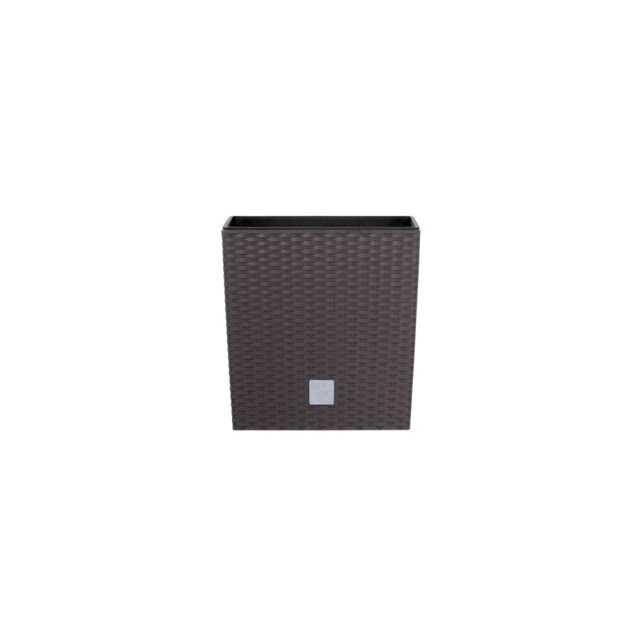 Rato Rattan Design Plant Pots Square - 22.8x22.3x22.3 cm Brown 1