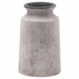 Bloomville Urn Vase - Ceramic - L19 x W19 x H31 cm - Stone Grey