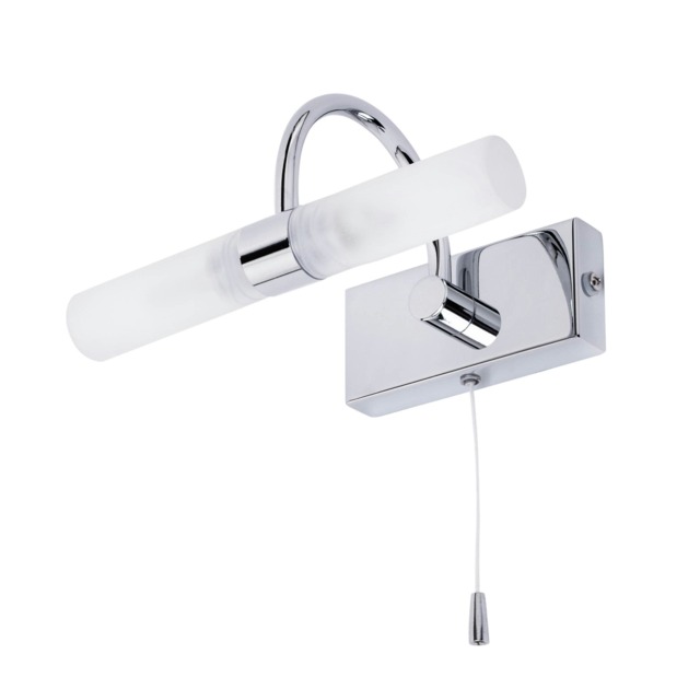 BHS Cygna Bathroom Wall Light, Chrome