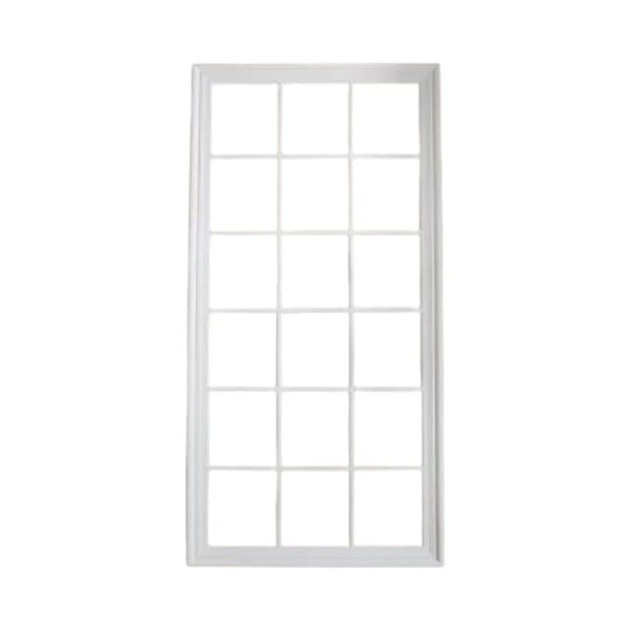 Cambridge Rectangular Window Mirror White H 180cm x L 90cm x W 4cm 1