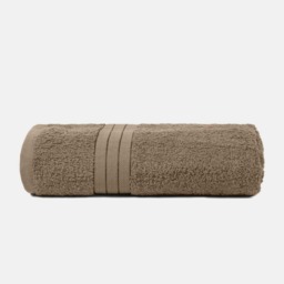 OHS Luxury 100% Cotton 500GSM Bathroom Bath Towel, 70x115cm - Mocha