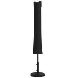 Outsunny Parasol Cover, Cantilever Umbrella Cover for 23.5 m Parasols, 420D Oxford Fabric Banana Umbrella Protector with Zipper for Outdoor Garden, Patio, Black