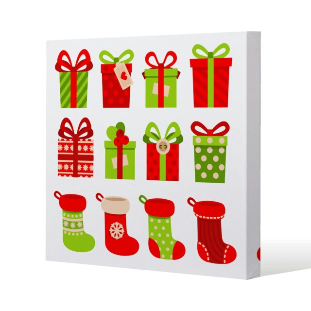 Stylish set of gifts (canvas) Cream