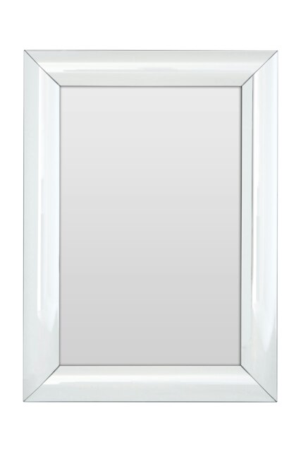 Orsina Silver Frame Rectangular Wall Mirror