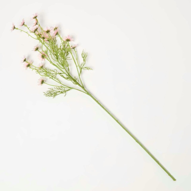 Homescapes Artificial Stem of Pink Daisy Flowers, 72 cm