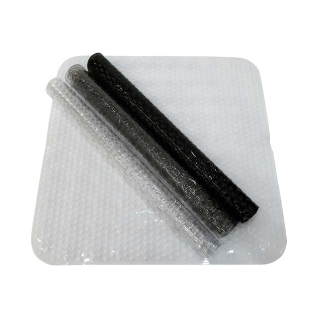 EuroShowers Square Safety Suction Bath Mat - 530mm x 530mm White