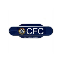 Chelsea FC Retro Years Plaque - Blue/White - One Size