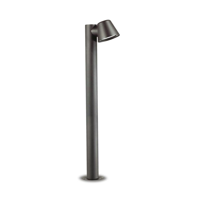 Gas 1 Light Outdoor Bollard Anthracite IP43, GU10