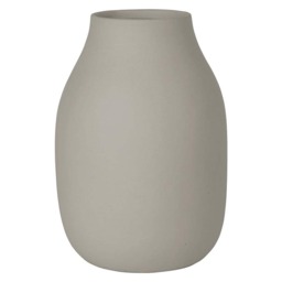 Blomus Colora Ceramic Vase L - Mourning Dove