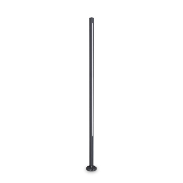 JEDI 160cm LED Outdoor Bollard Anthracite, 3000K, IP65, Non-Dim