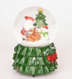 Christmas Snow Globe - 10x15cm