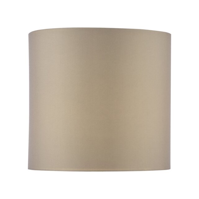 Suelita Taupe Cotton Cylinder Shade 18.5cm