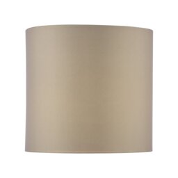 Suelita Taupe Cotton Cylinder Shade 18.5cm