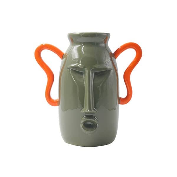 Que Rico Amor Del Color Large Green Federico Vase Green