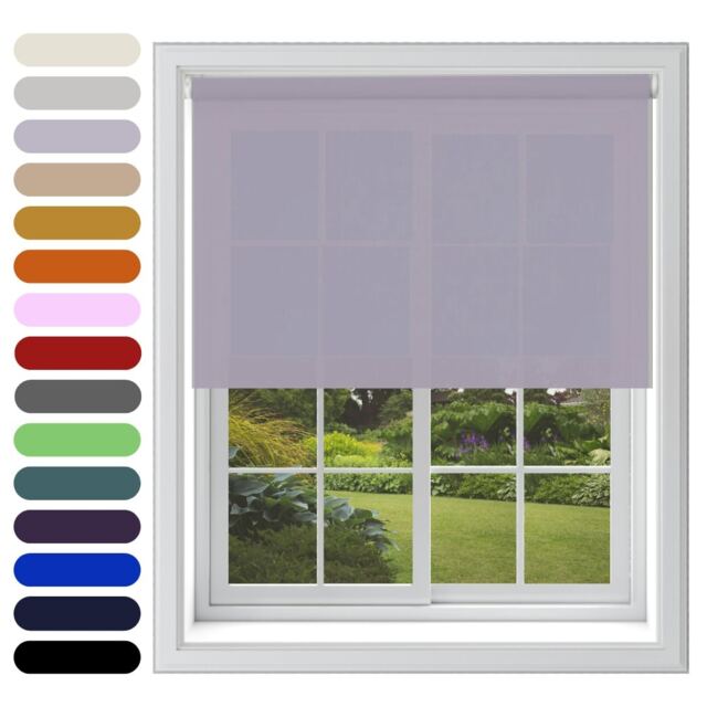 Daylight Roller Blind 210cm x 160cm Purple Lavender