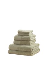 Eden Weave 6 Piece Cotton Towel Set Luxury Soft Dry Absorbent Green Bath towel