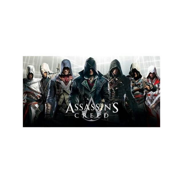 Assassins Creed Legends Towel - Grey/Black - One Size