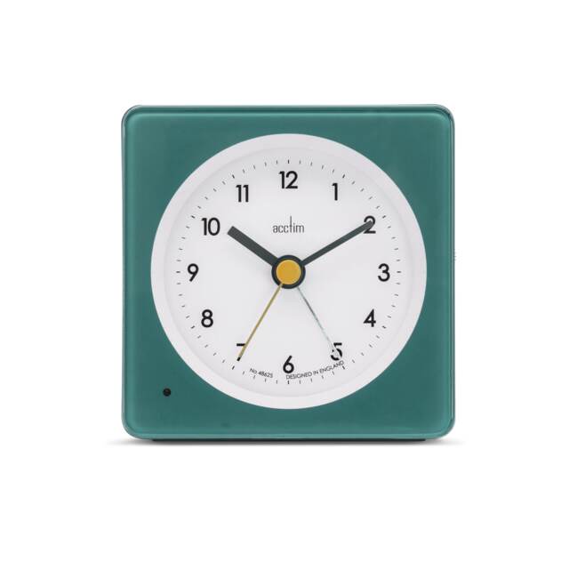 Acctim Barber Analogue Alarm Clock Smartlite® Crescendo Easy Set Alarm