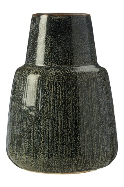 Interiors by Premier Large Ceramic Vase, Modern Decorative Vase for Stylish Home Decor, Contemporary Style Tall Vase for Decor Blue