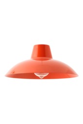 ValueLights Civic Red Ceiling Pendant Shade and Bulb