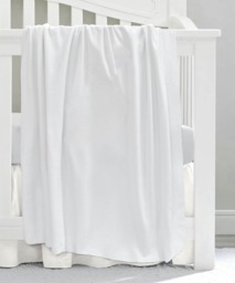 Soft Fleece Blanket - Cream - 120cm x 150cm