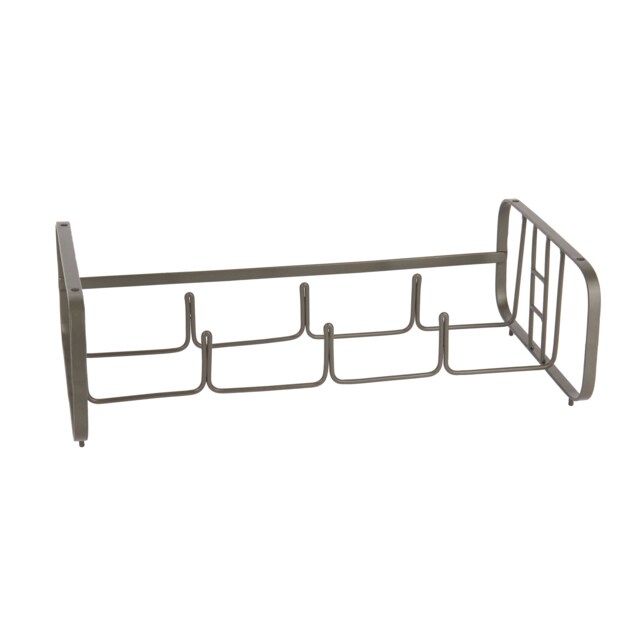 KitchenCraft Wine Rack Grey Metal Stackable