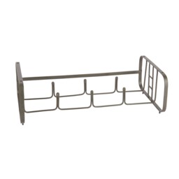 KitchenCraft Wine Rack Grey Metal Stackable
