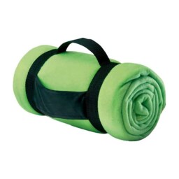SOLS Stavenger Fleece Plaid Blanket - Apple Green - One Size