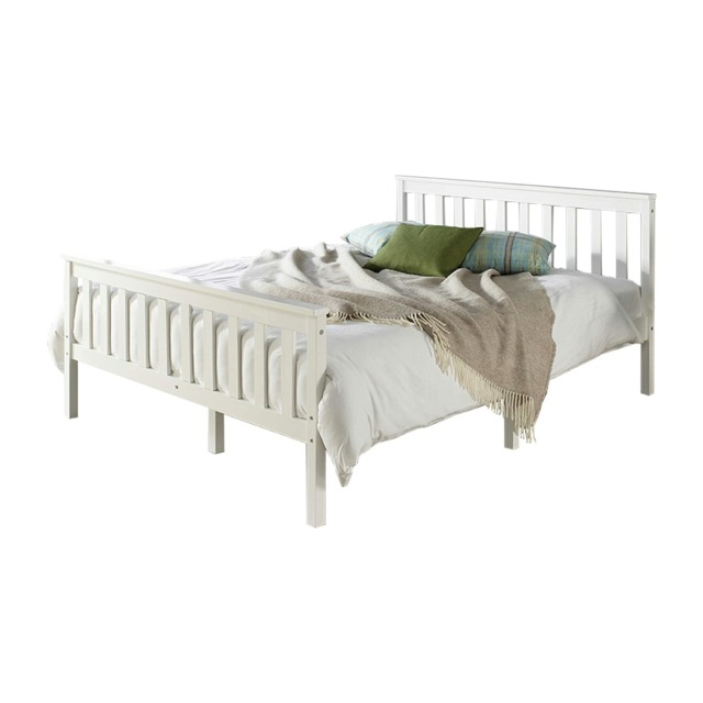 Atlantic Bed Frame in White, size Small Double