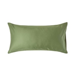 Homescapes Moss Green Organic Cotton Housewife Pillowcase 400 TC - King Size Green King