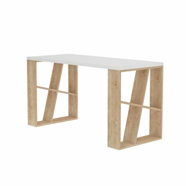 Decortie Honey Desk 137x60x75cm White Oak