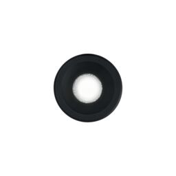 Virus Integrated LED Indoor Recessed Downlight Lamp 1 Light Black 3000K