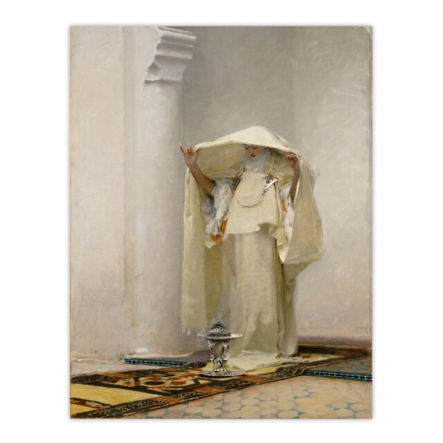 "Smoke of Ambergris John Singer Sargent Wall Art Poster Print 12X16"""