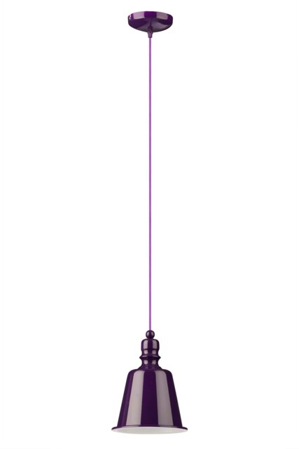 Orsina Purple Pagoda Pendant Light
