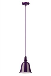 Orsina Purple Pagoda Pendant Light