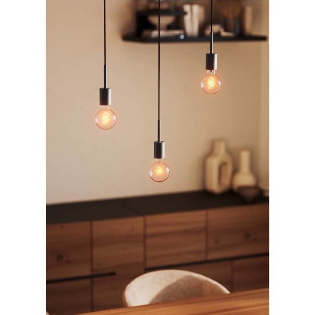 Osram Vintage 1906 PenduLum Pendant Light Dark Grey E27 Max 15W IP20