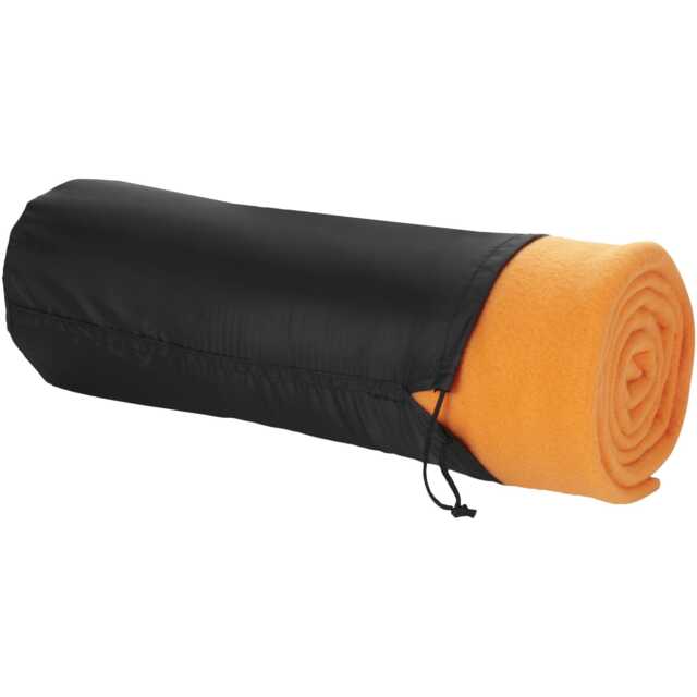 Bullet Huggy Blanket And Pouch - Orange - 150 x 120 cm
