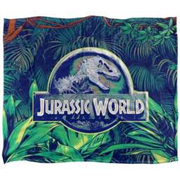 Jurassic World Jungle Blanket - White - One Size