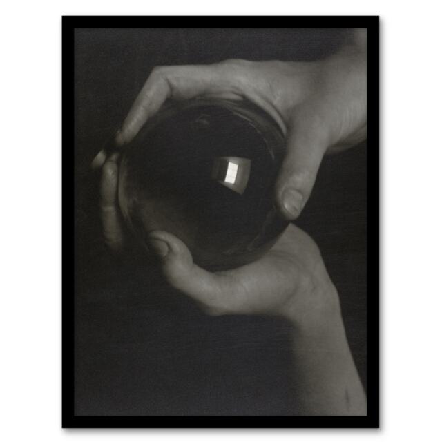 Alfred Stieglitz The Crystal Ball Rebecca Strand Framed Wall Art Print A3