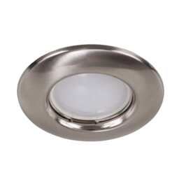 ValueLights 6 Pack Fixed Brushed Chrome Downlights Chrome