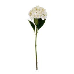 Hill Interiors Hydrangea Artificial Flower - White - One Size