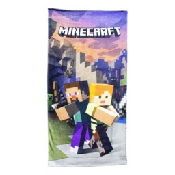 Minecraft Green Goodguys Towel Multi Multicoloured One Size 1