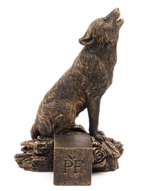 Antique Bronze Wolf Plant Pot Feet - Set of 3 Bronze