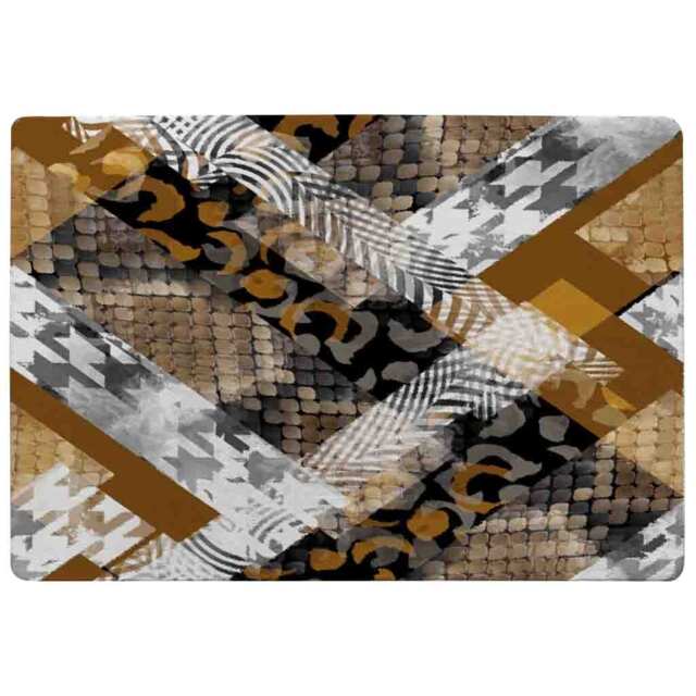 Geometric Snake Skin & Patterns Rug Multi