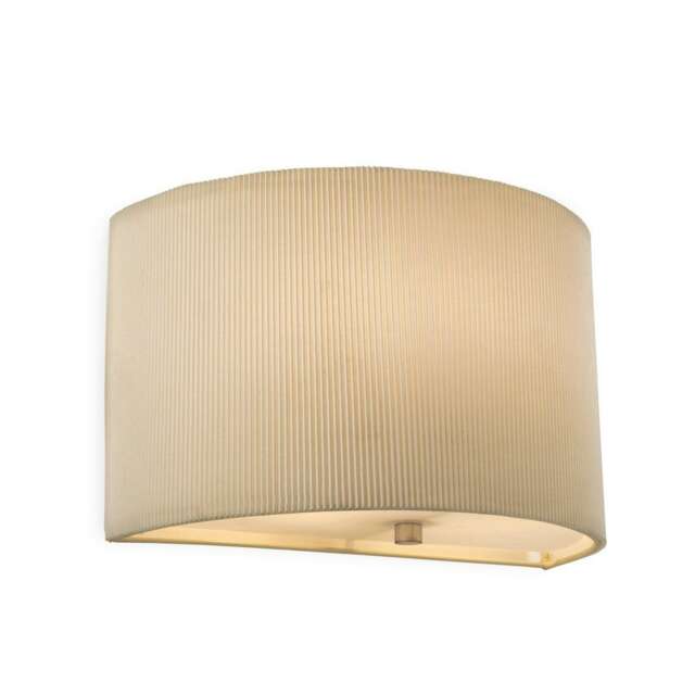 Clio 1 Light Up & Down Wall Light Cream, E27