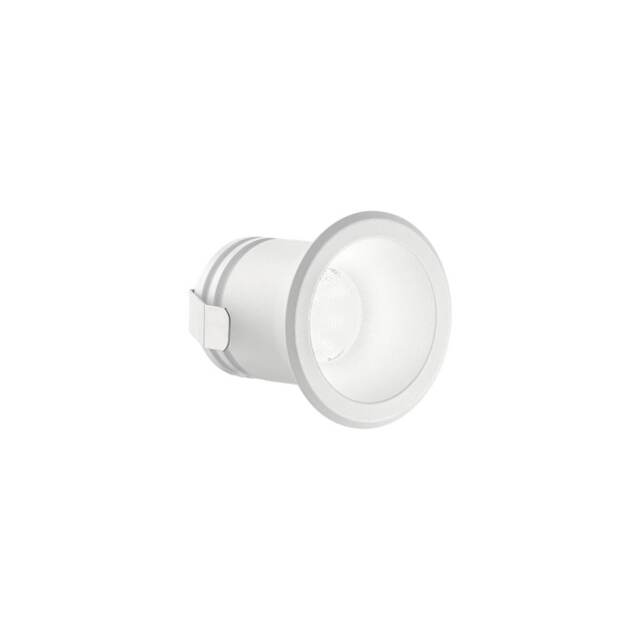 Virus Integrated LED Indoor Recessed Downlight Lamp 1 Light White 3000K