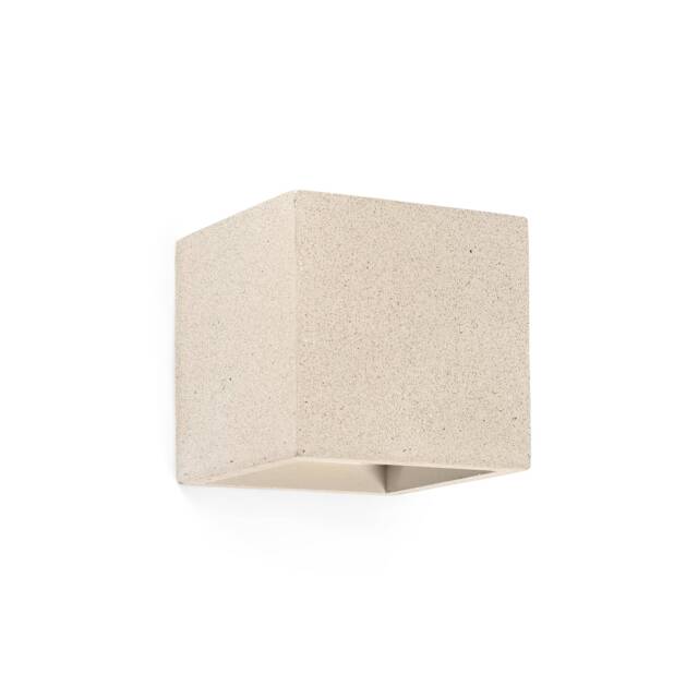 Kamen 1 Light Up & Down Wall Light Beige, G9